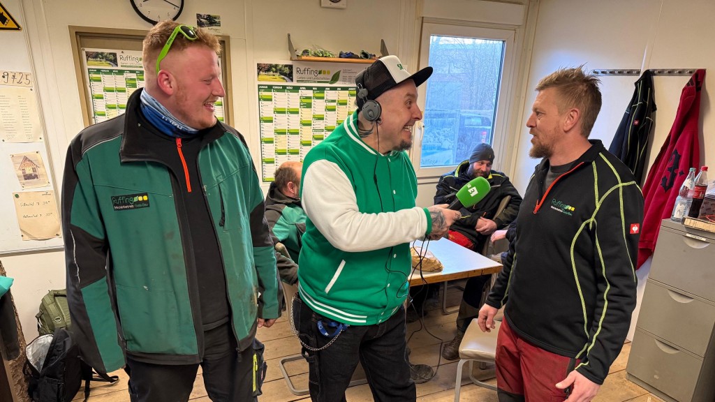 Freaky Jörn beim Gartenlandschaftsbau