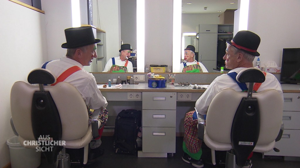 Foto: Georg Gitzinger und Joachim Weyand bei Aus christlicher Sicht 