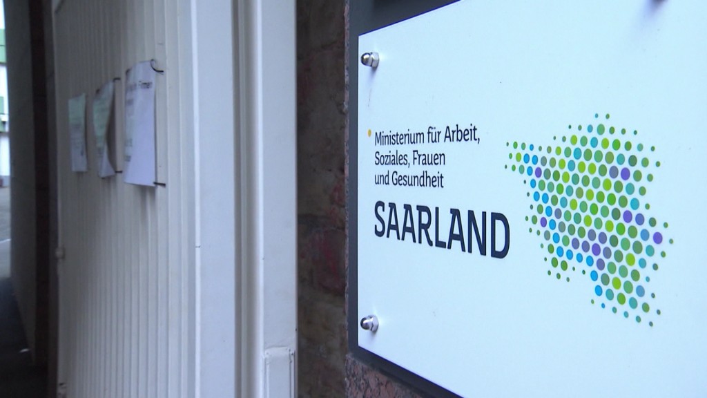 Schild für Ministerium für Arbeit, Soziales, Frauen und Gesundheit