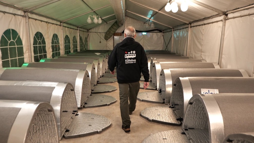 Foto: Schlafplätze für Obdachlose