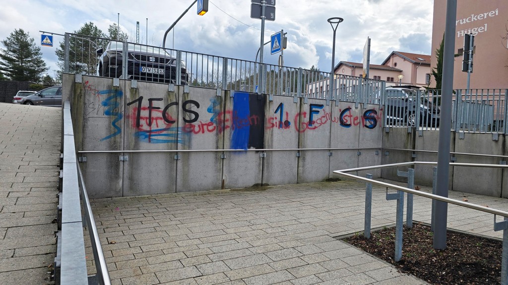 FCS-Schmierereien in Bexbach