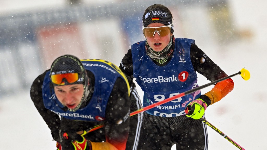Johanna Recktenwald mit ihrem Guide Emily Weiss