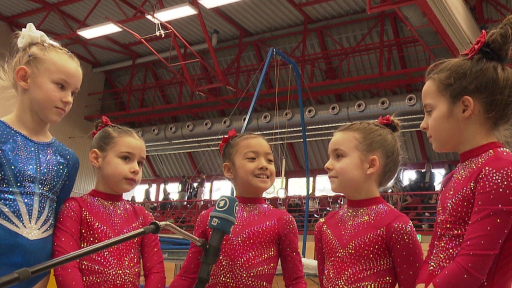 Foto: Junge Turnerinnen