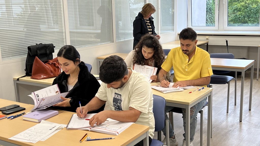 Ein Integrationskurs der Diakonie Saarbrücken 