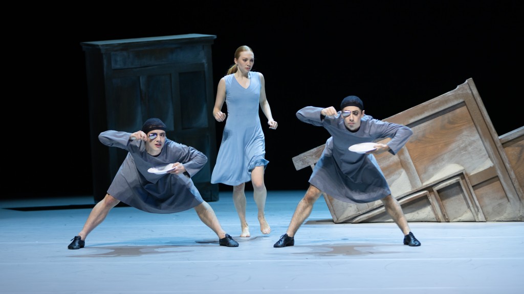 Foto: Bühnenbild zum Tanzfestival Saar