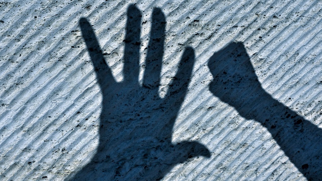 Schatten einer Faust