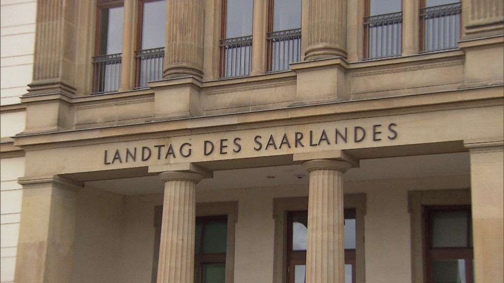 Foto: Gebäude des Landtags im Saarland