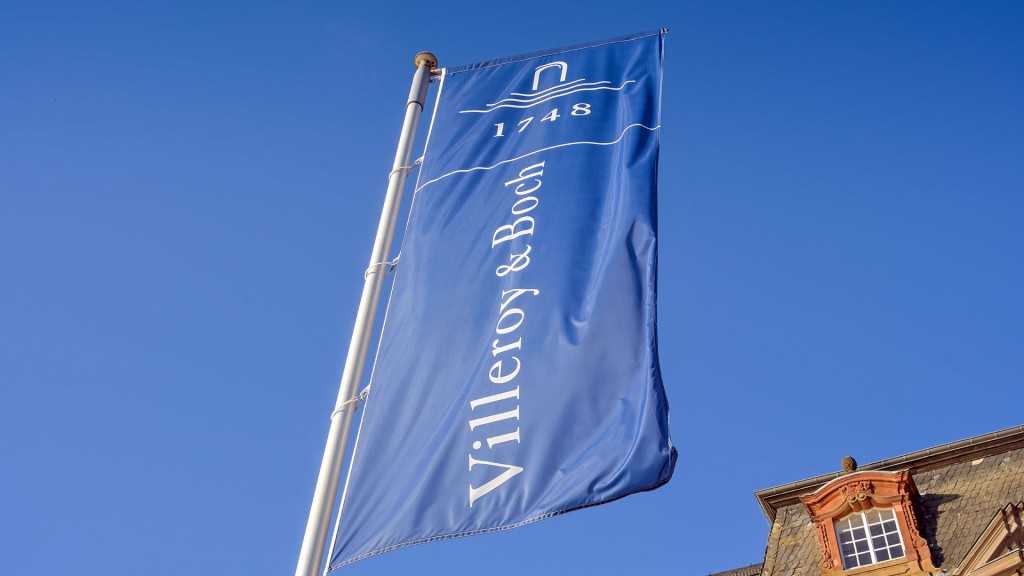 Foto: Fahne von Villeroy & Boch
