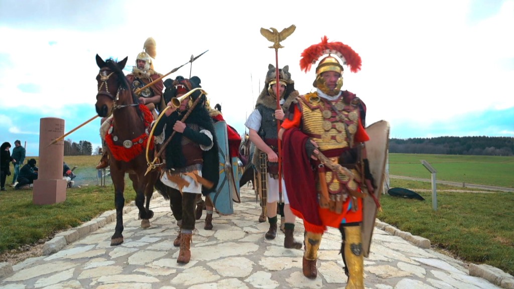 Foto: Zu Gast beim Verein Legio Gemina XIIII 