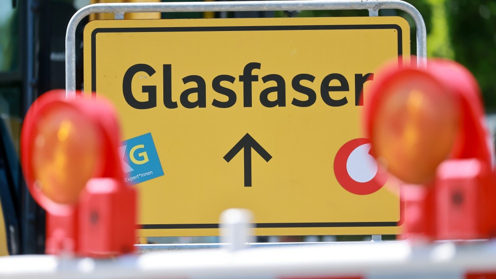 Glasfaser- Grafik 