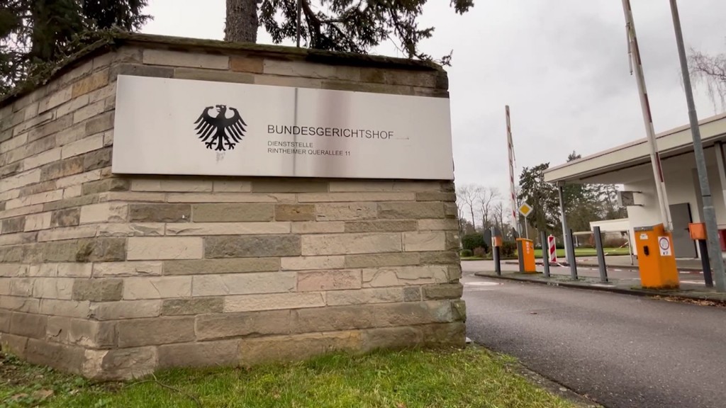 Bundesgerichtshof-Schild