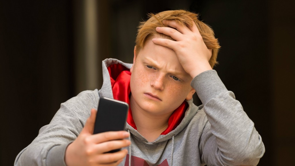 Jugen mit Smartphone