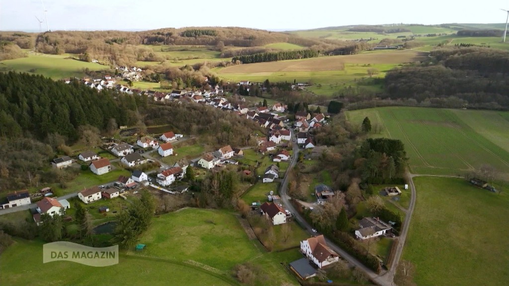 Haupersweiler/Herchweiler aus der Vogelperspektive
