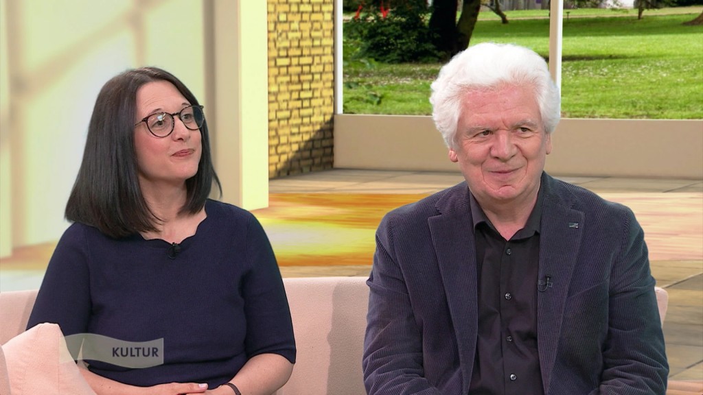 Foto: Eva Behr und Bernhard Leonardy im Interview