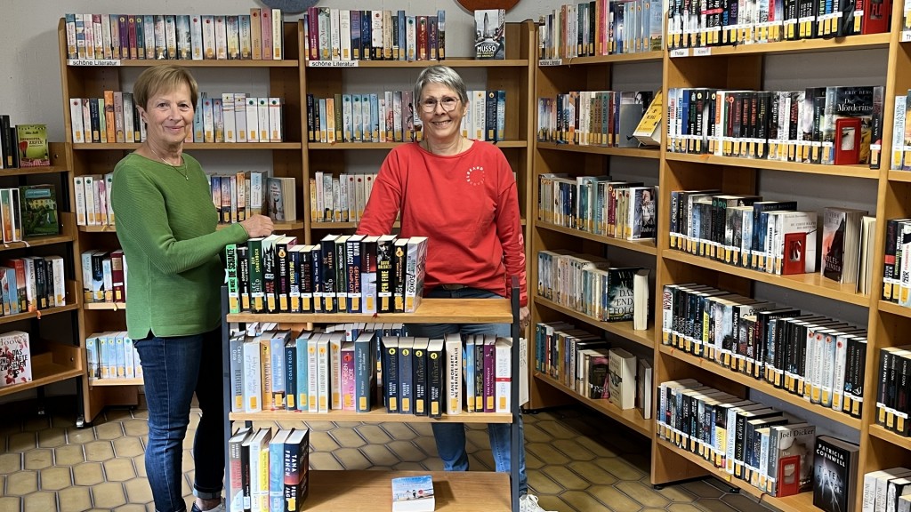 In der Bücherei in Herbitzheim