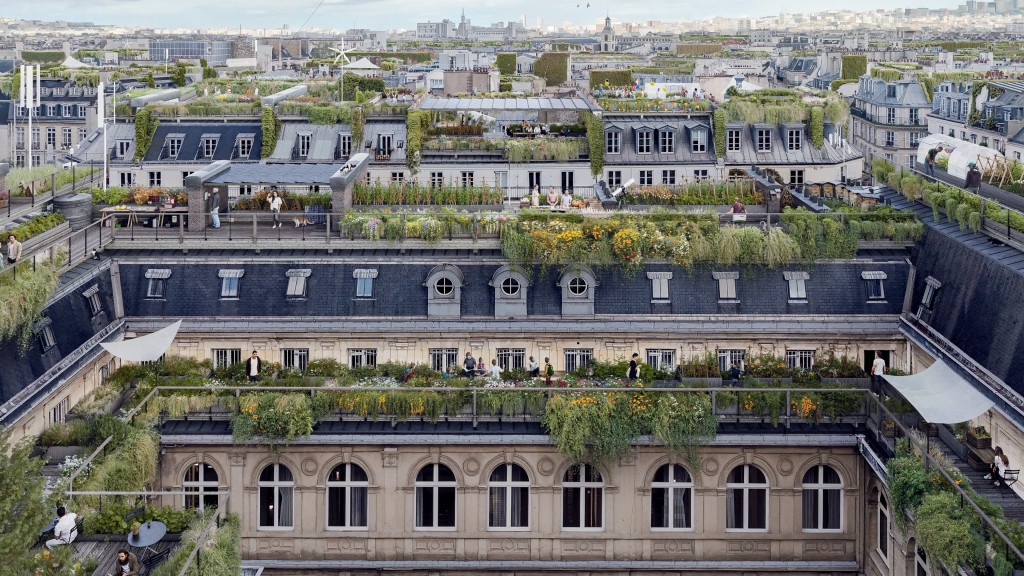 Foto: Pilotprojekt Roofscapes der Pariser Klima-Akademie