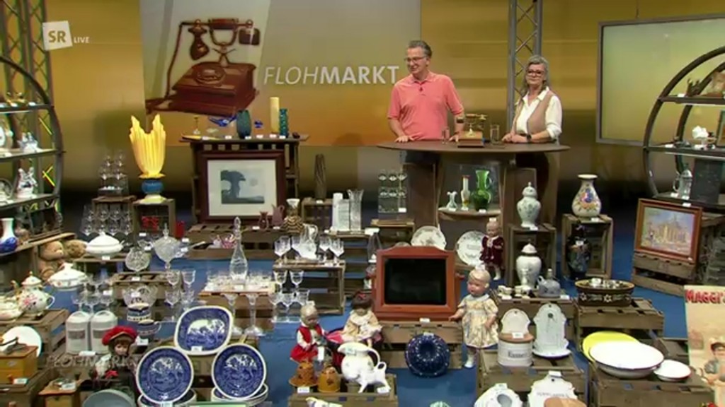 Foto: Moderator Michael Friemel und Studiogästin Gabi Lugaric