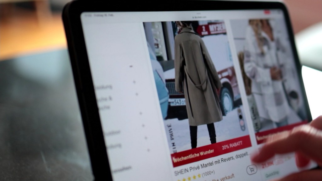 Foto: Screenshot eines Onlineshops