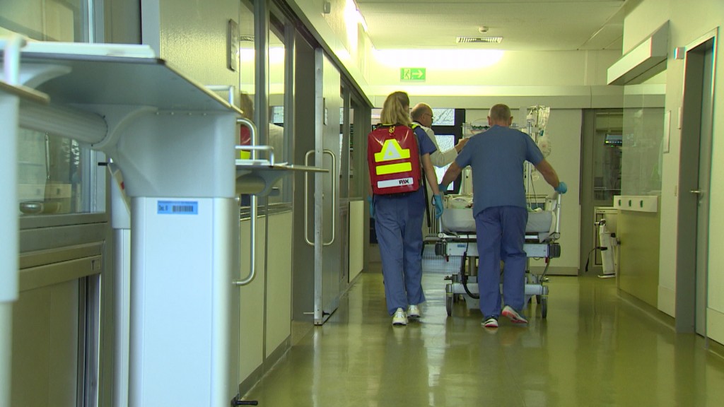 Foto: Personal in einem Krankenhaus
