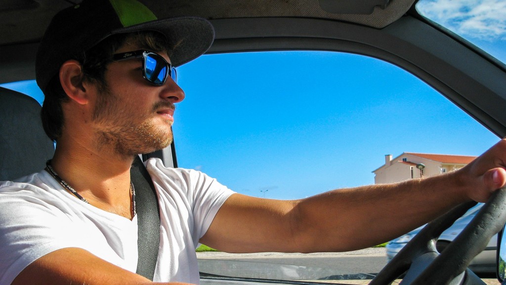 Autofahrer im Sommer 