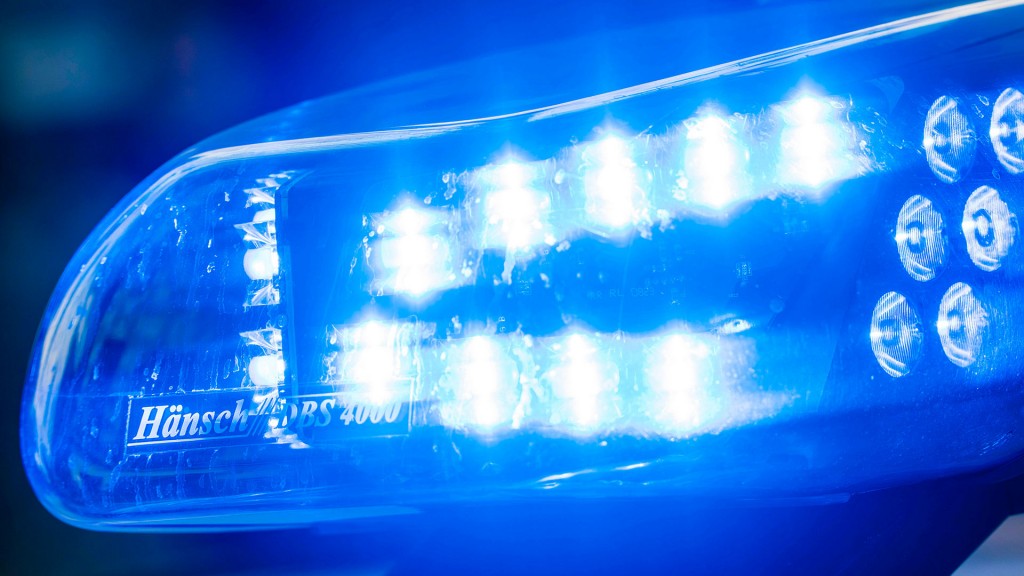 Blaulicht der Polizei.