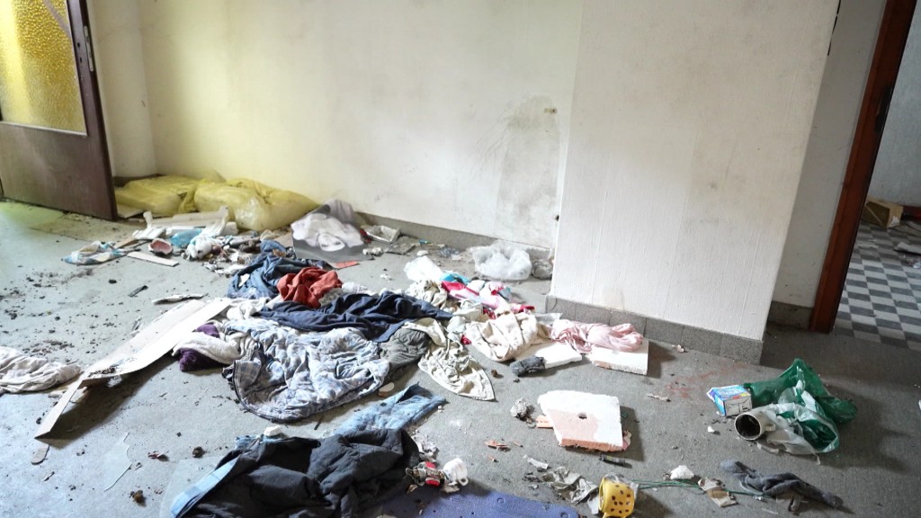Foto: Schrott in einer Wohnung