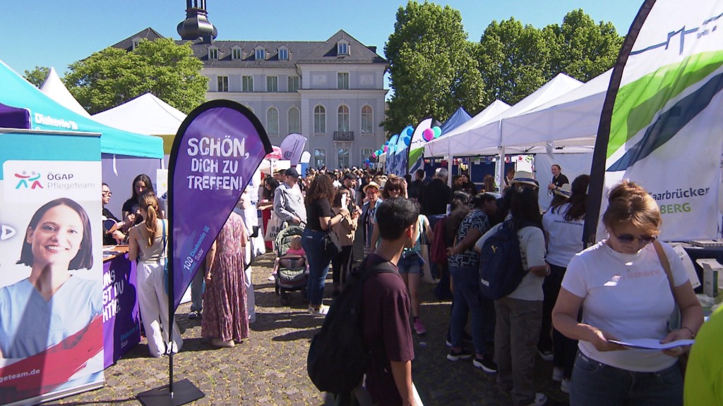 Foto: Pflegetag-Saar am Saarbrücker Schloss