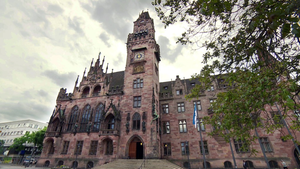 Das Rathaus der Stadt Saarbrücken 