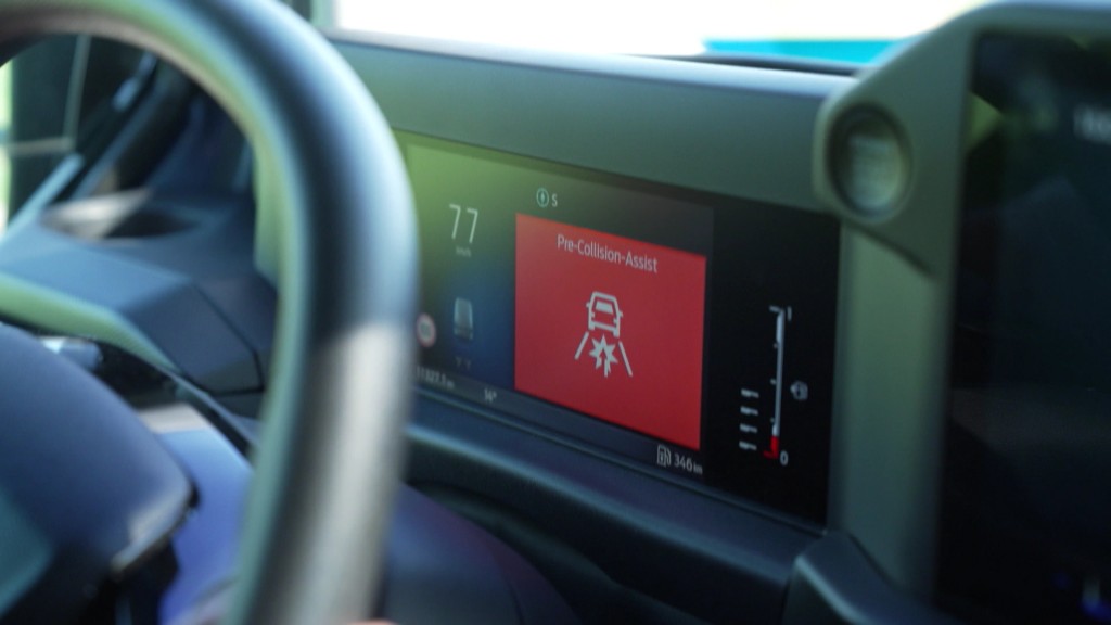 Foto: Innenraum Auto, Touchscreen