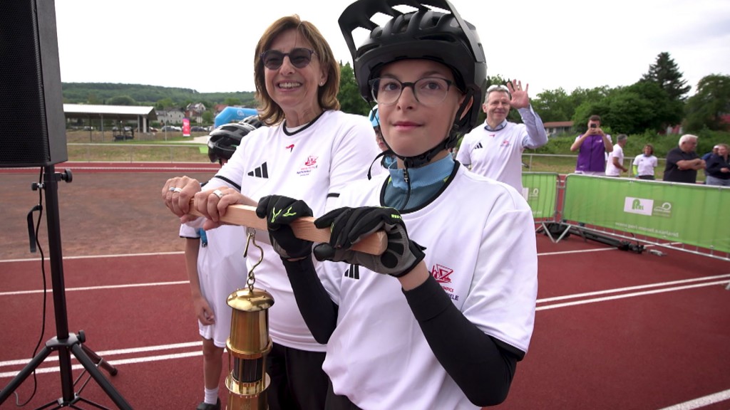 Die Flamme der Nationalen Spiele der Special Olympics kommt im Saarland an.