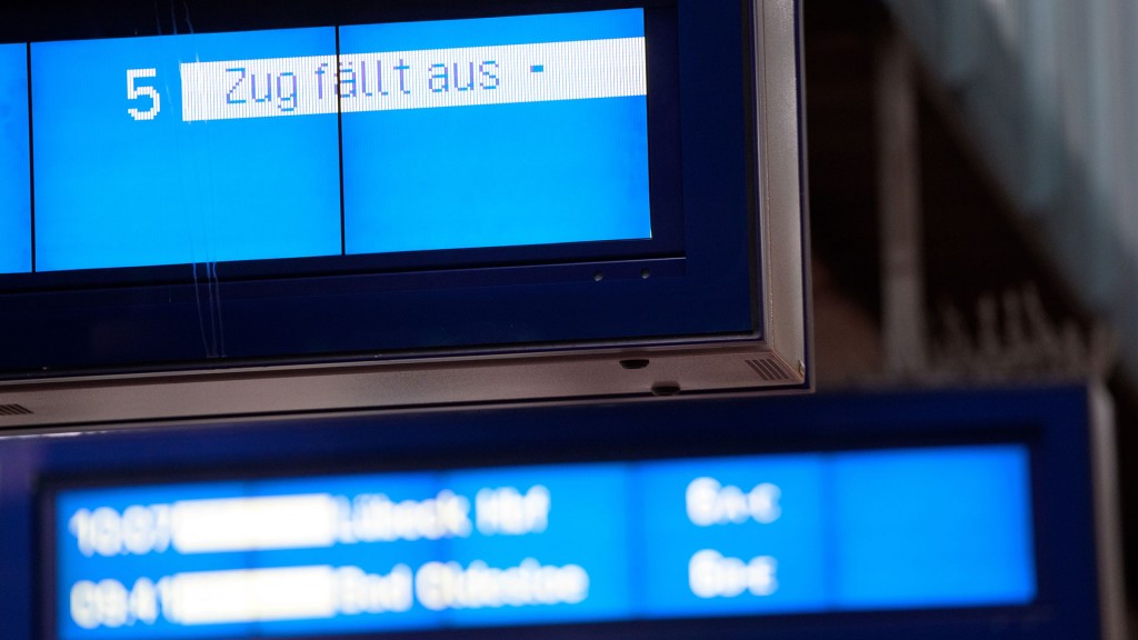 „Zug fällt aus