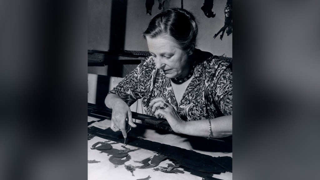 Deutsche Animatorin Lotte Reiniger (1899-1981)