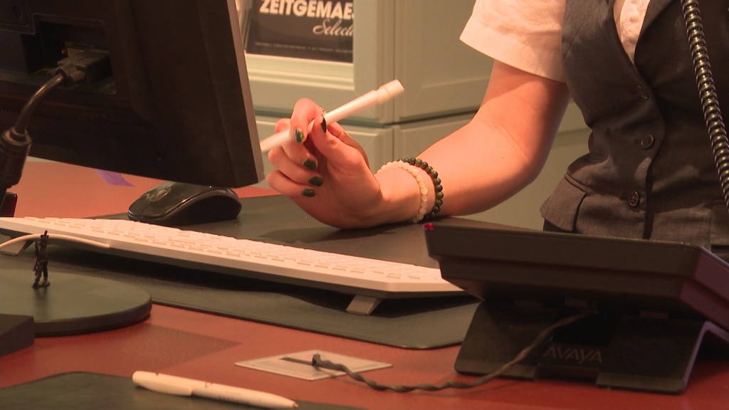 Foto: Frau am PC