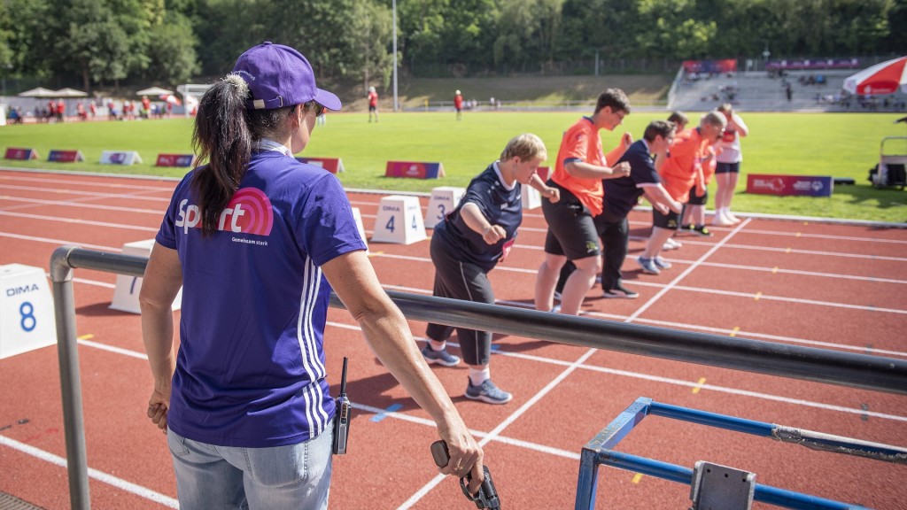 Die Leichtathletikwettkämpfe der Special Olympics