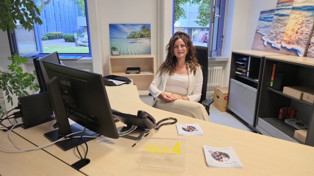 Maria im Finanzamt Saarbrücken