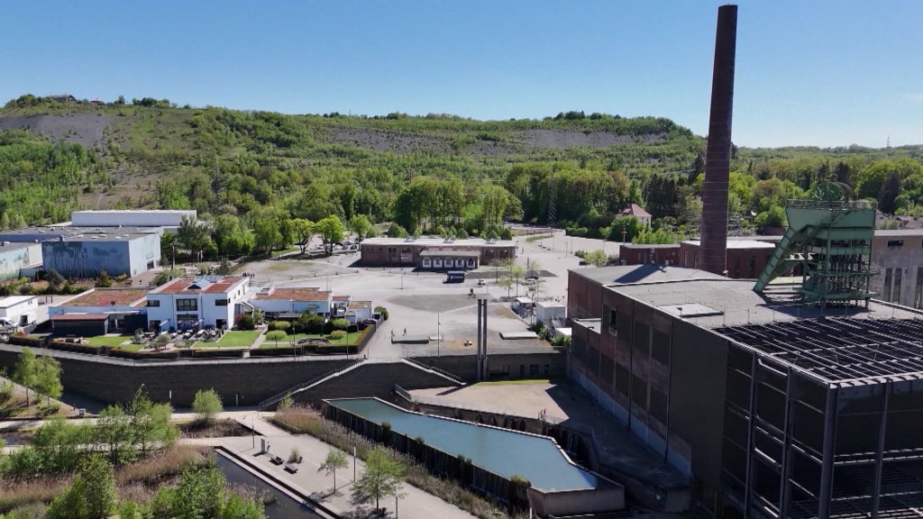Luftaufnahme eines Industriestandortes