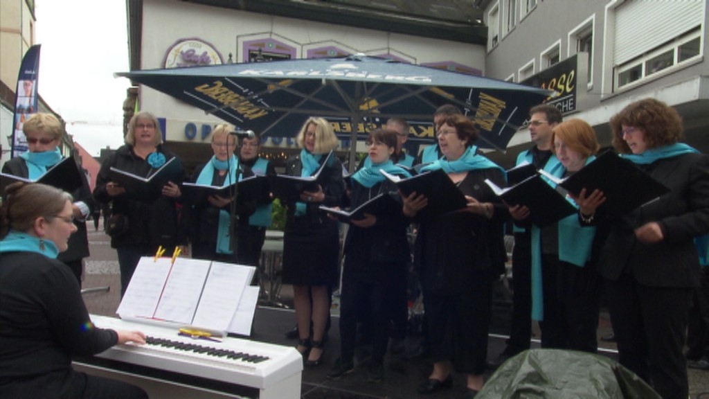 Foto: Chor in Homburg.