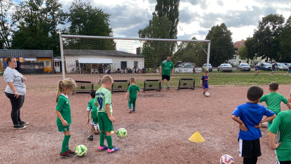 Foto: Training: Kinderfußball