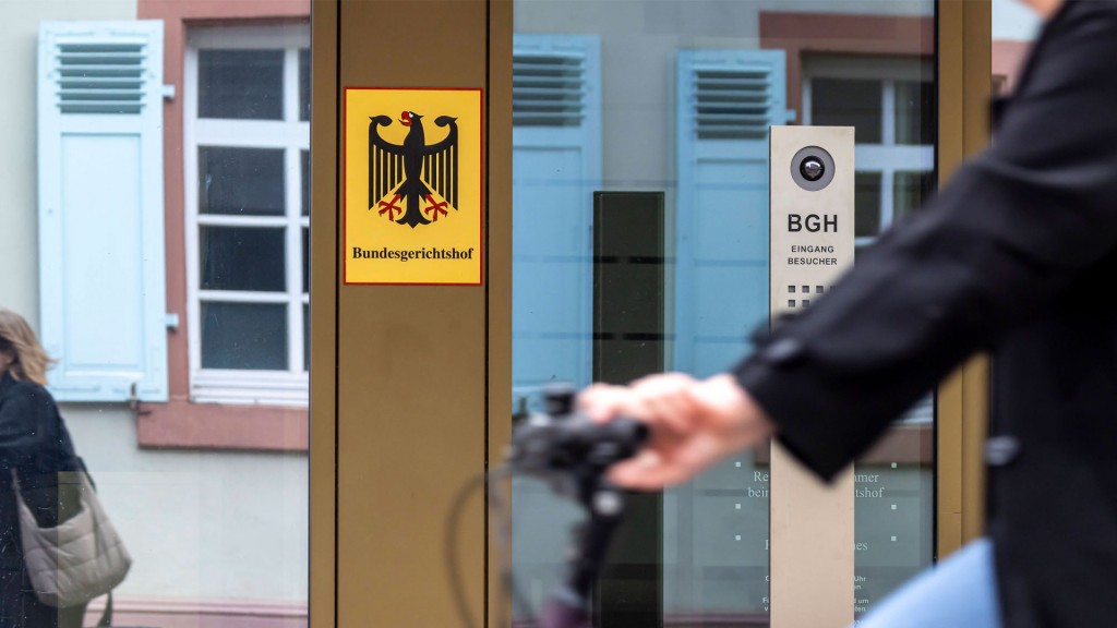 Foto: Der Bundesgerichtshof BGH in Karlsruhe