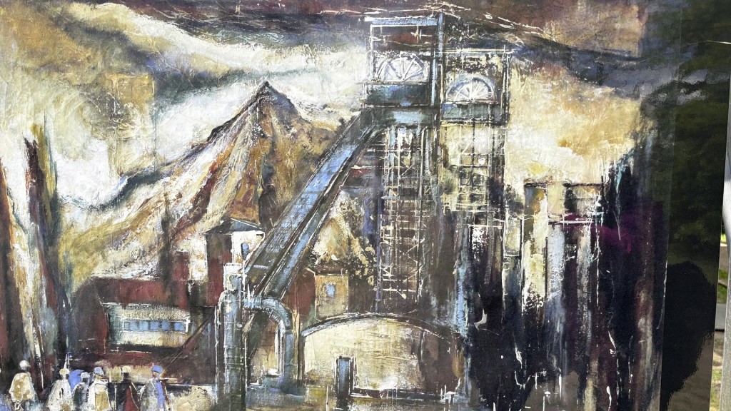 Kunst am Bergwerk in Reden