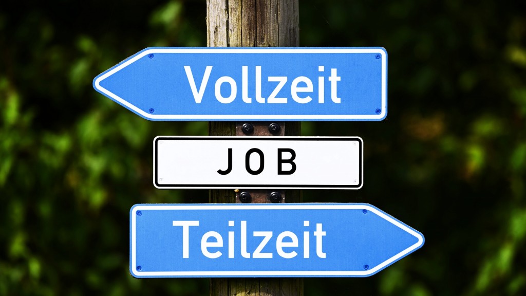 Vollzeit oder Teilzeit Job