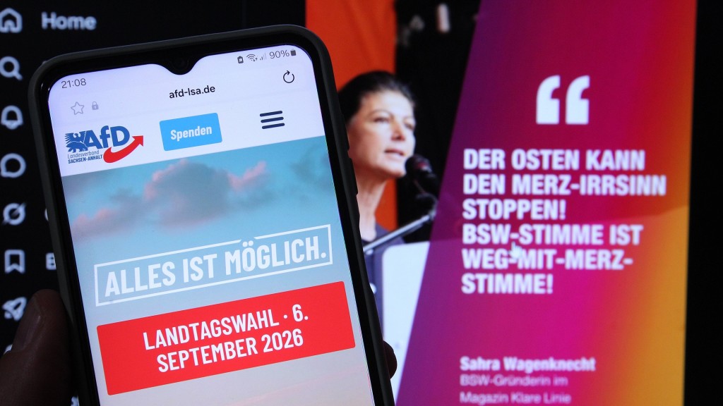 Noch ist es nur ein Plan für Sachsen-Anhalt: Zusammenarbeit zwischen AfD und BSW