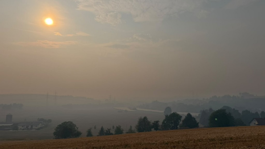 Foto: Rauchentwicklung und Brandgeruch