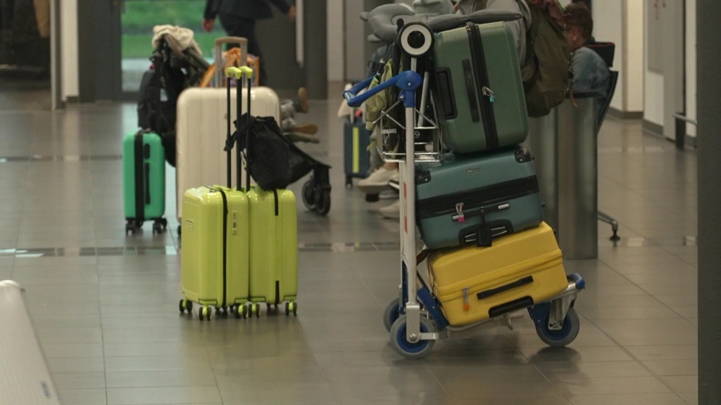 Foto: Gepäckstücke am Flughafen