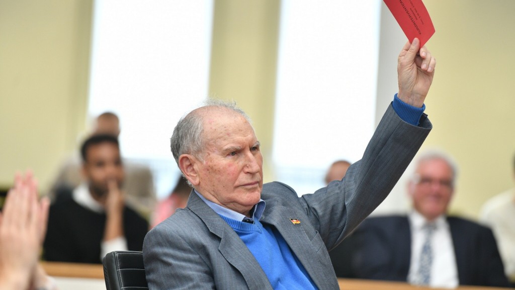 Foto: Josef Dörr (AfD) am 24.04.2024 im saarländischen Landtag