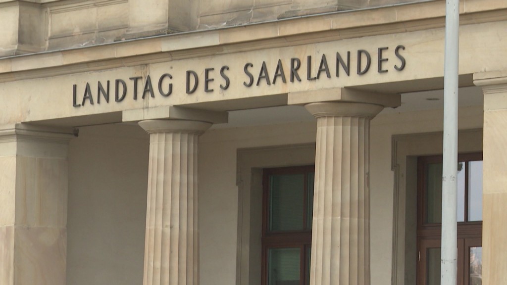 Foto: Das Landtagsgebäude des Saarlandes