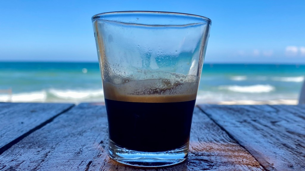 Kaffee am Strand
