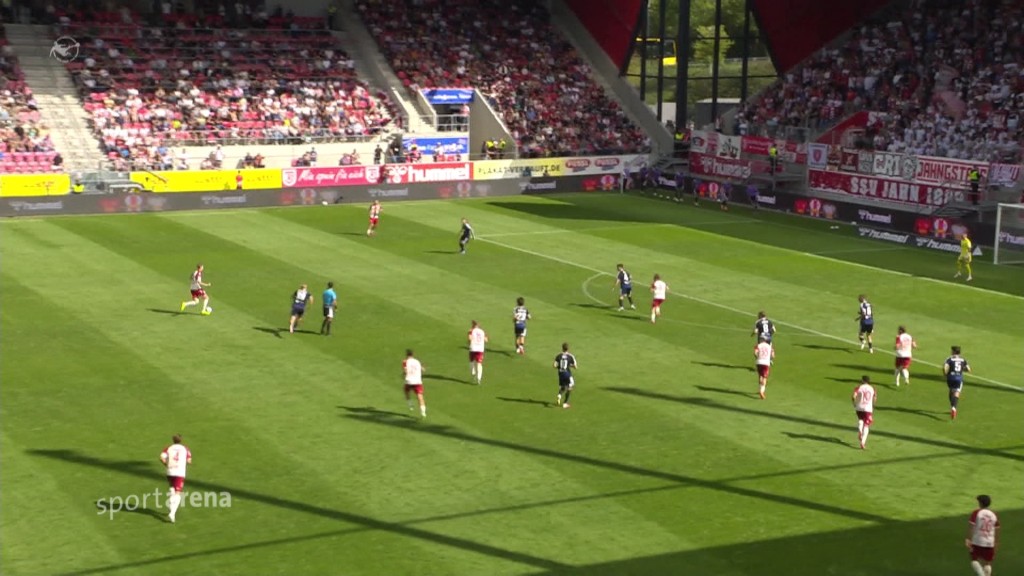 Foto: Jahn Regensburg gegen MSV Duisburg