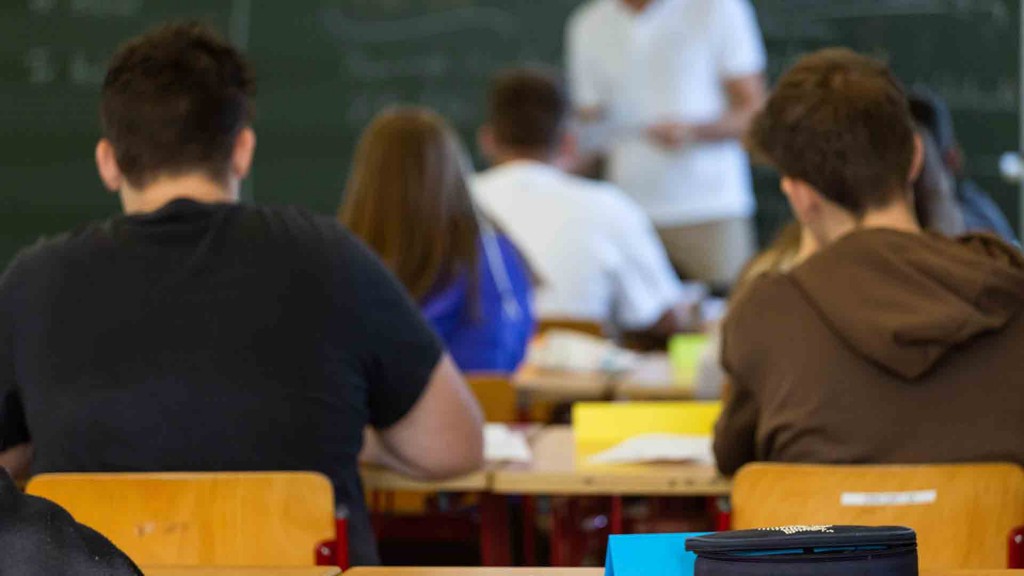 Blick in ein Klassenzimmer