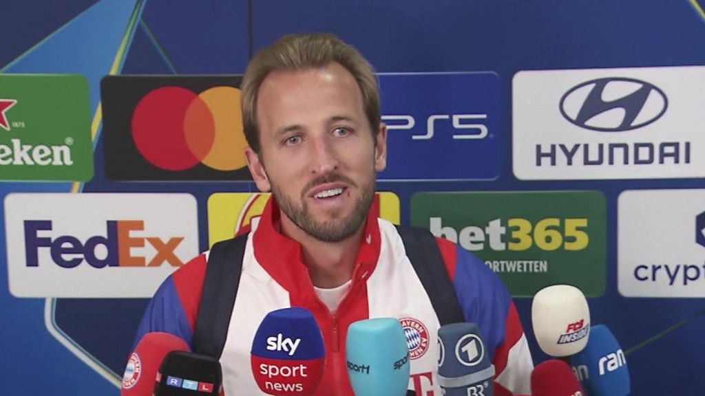 Foto: Harry Kane im Interview